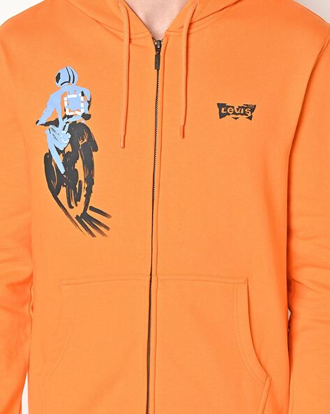 Orange fox sales hoodie