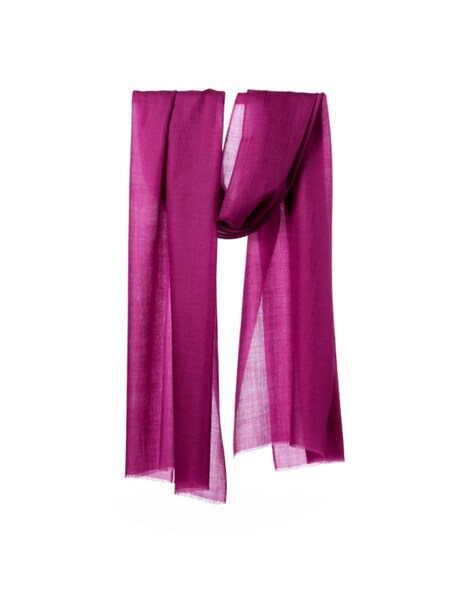 Cashmere Stole with Frayed Hem Price in India