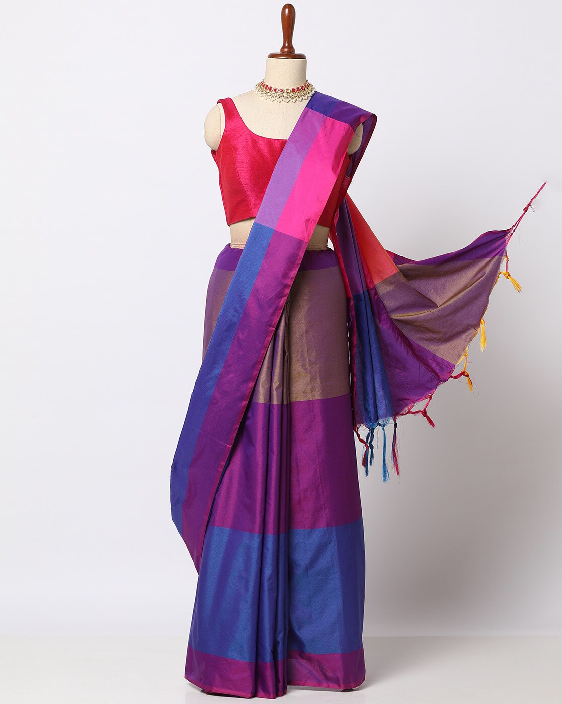 Buy Multicoloured Sarees for Women by ONLY VIMAL Online | Ajio.com