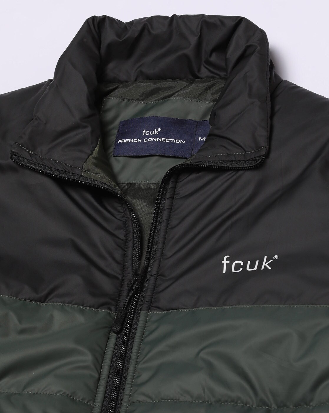 French connection olive outlet jacket