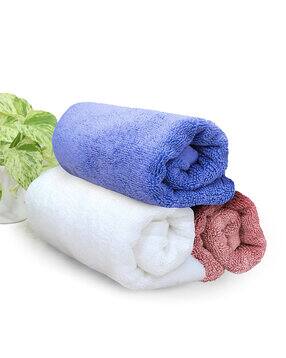 heelium Pack of 3 Bamboo Hand Towels - Odour Free & Soft-picture-43
