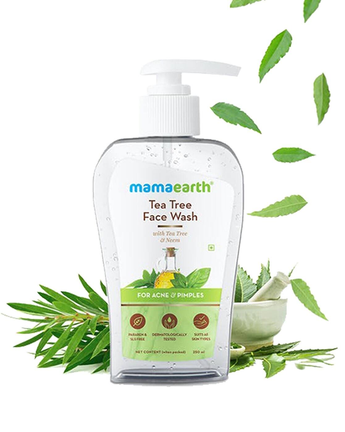 Mamaearth face wash tea tree discount