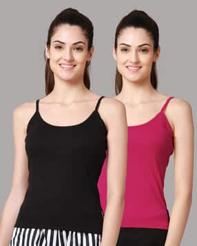 fbar Pack of 2 Cotton Camisoles-picture-1