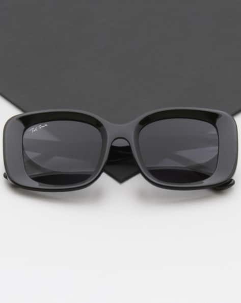 Ted Smith TS-1218S-BLK UV-Protected Wayfarers