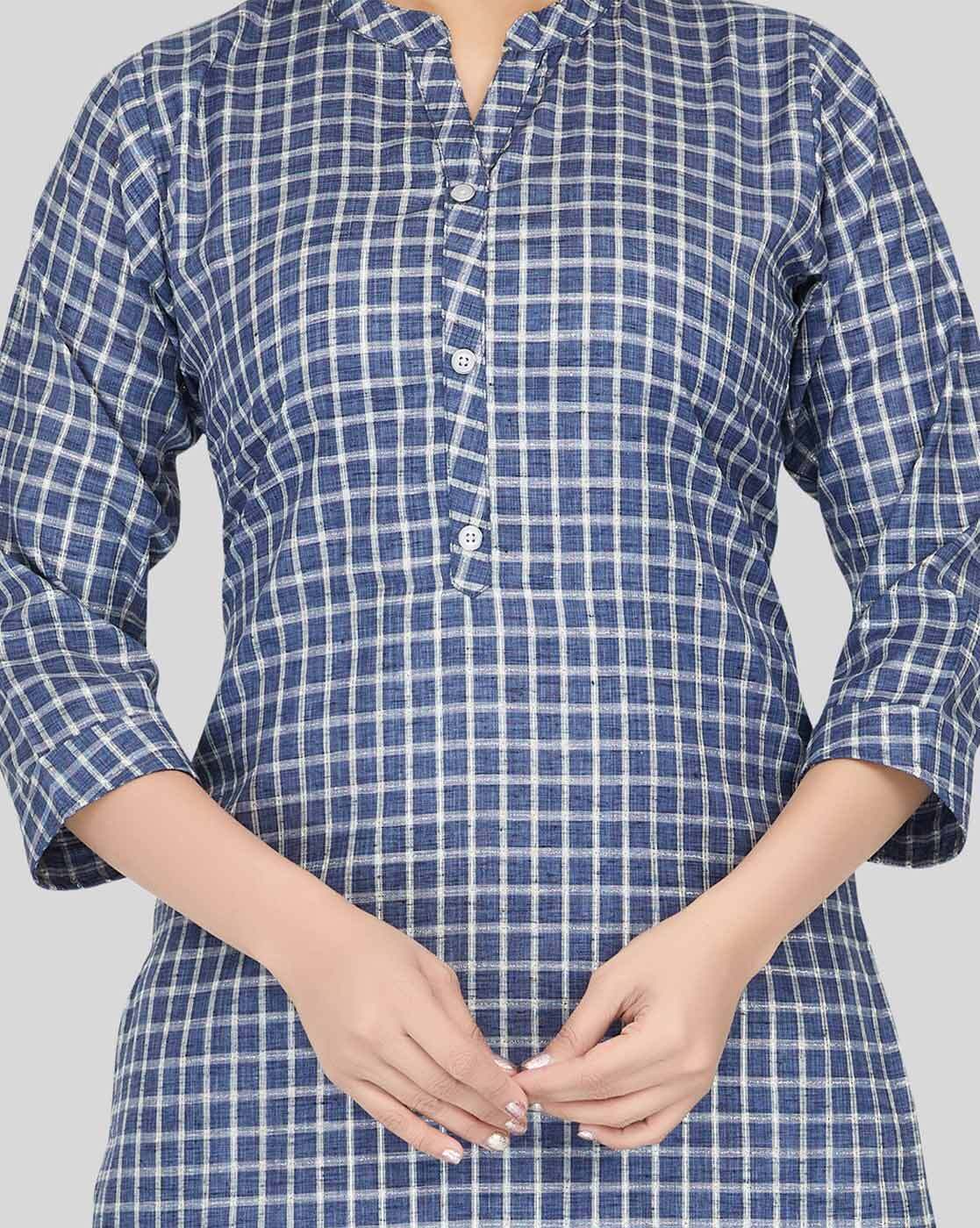 Aggregate more than 163 neck design for check kurti super hot