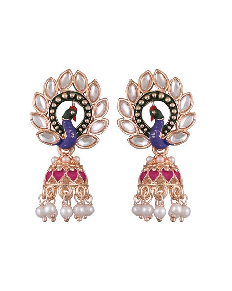 Buy Peacock Earrings Online in India | Myntra