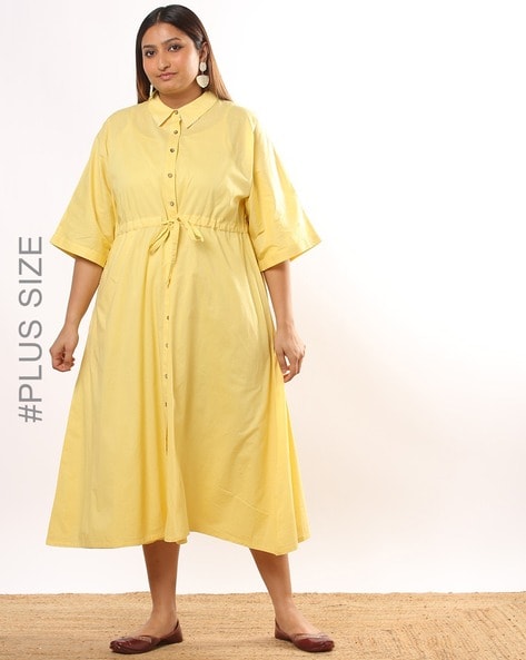 Women's Plus Size Shirt Dresses