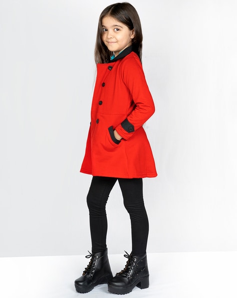 Infant & Toddler Cherry Ruffle Jacket