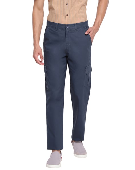 Buy Grey Cotton Pants for Men Online at Fabindia  10575345