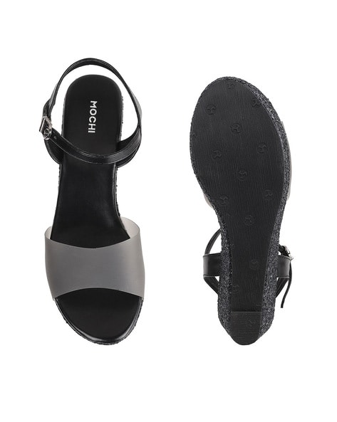 MOCHI Womens Synthetic Black Sandals (Size (5 UK (38 EU)) : Amazon.in:  Shoes & Handbags