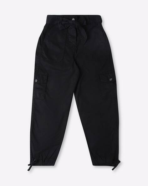 Tencel™ Rich Cargo Tapered Cropped Trousers
