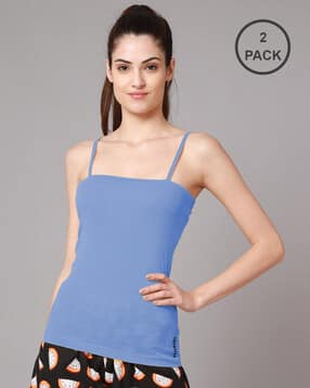 fbar Pack of 2 Cotton Camisoles-picture-0