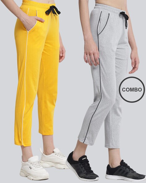 WOMENS TRACK PANTS COMBO PACK OF 02,LADIES TRACK