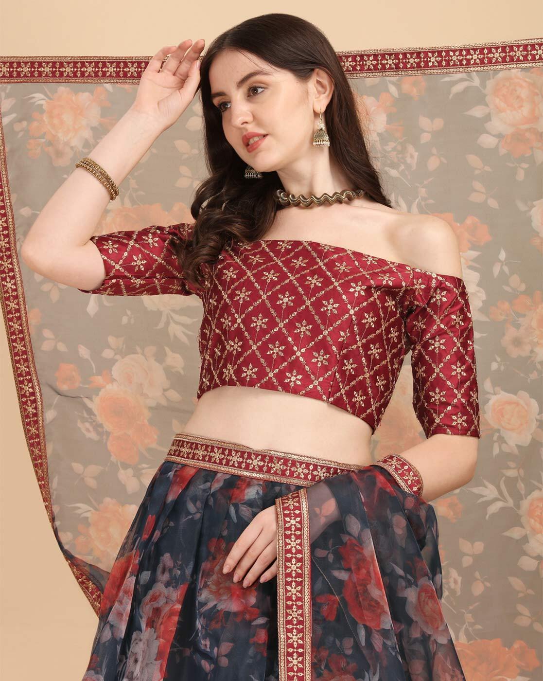 TYE DYE LEHENGA SET - Manvi Kapoor