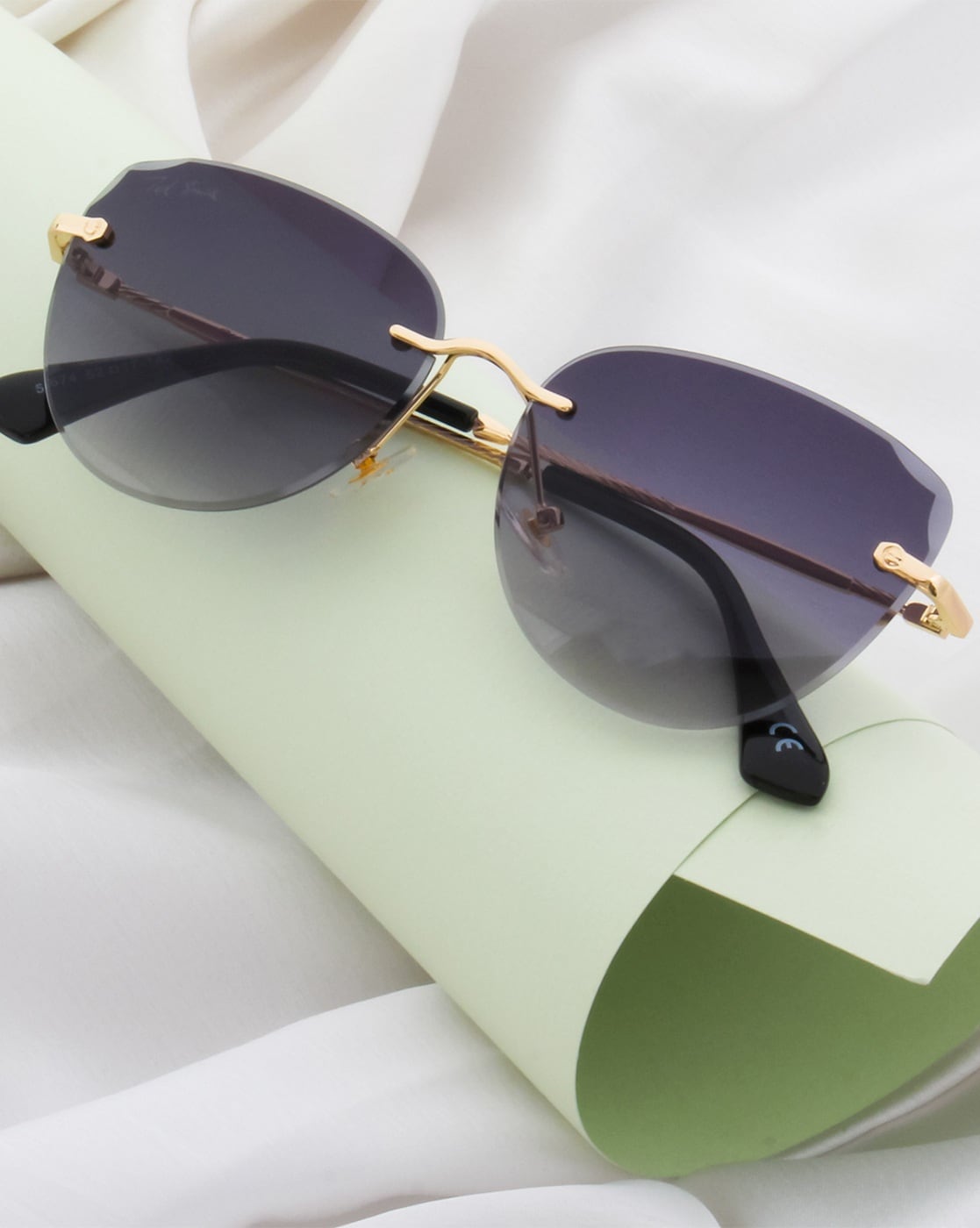 Rectangular Rimless Sunglasses Mens | Frameless Fashion Sunglasses Men -  Men - Aliexpress