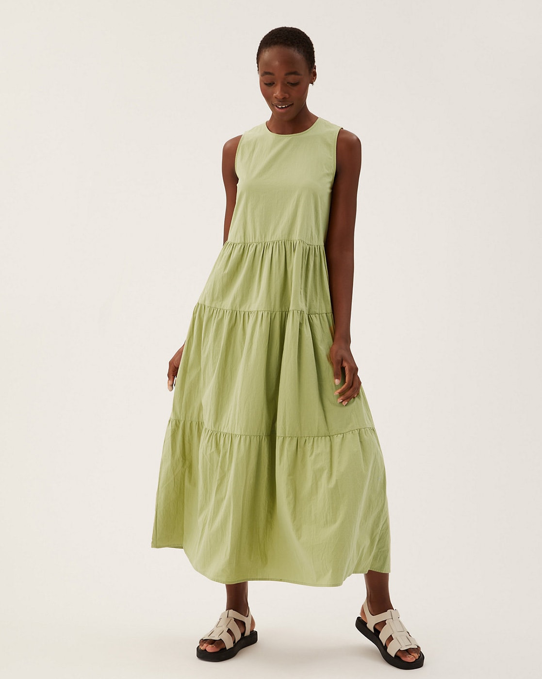 Target green clearance maxi dress