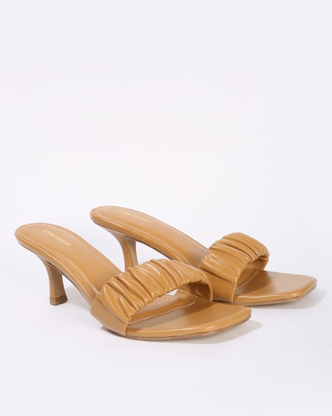 Buy H&M Camel Platform Sandals Size 38 Eur, 7.5 Us, 5.5 Uk Online in India  - Etsy