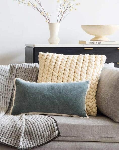 Braided Pillow Cover 20" x 20"
