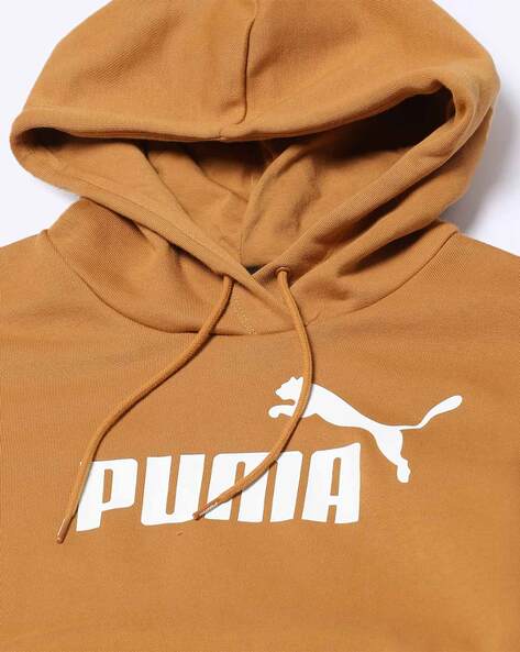 brown puma hoodie