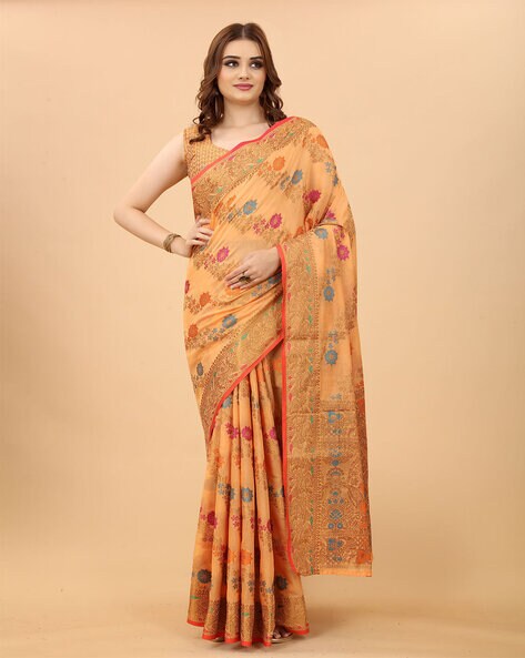 Kanchipuram silk sarees with floral print - Naksha designers | Facebook