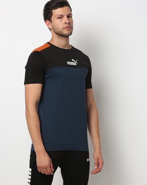 Buy Blue & Black Tshirts for Men by Puma Online