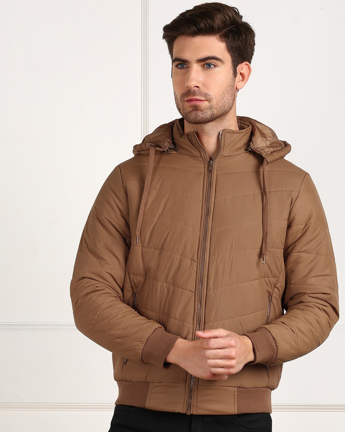 Buy Fort Collins Padded Jacket - Jackets for Men 25265406 | Myntra