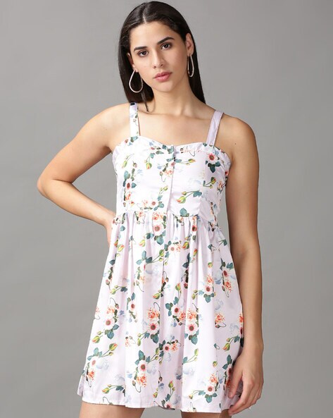 Buy White Dresses for Women by SHOWOFF Online