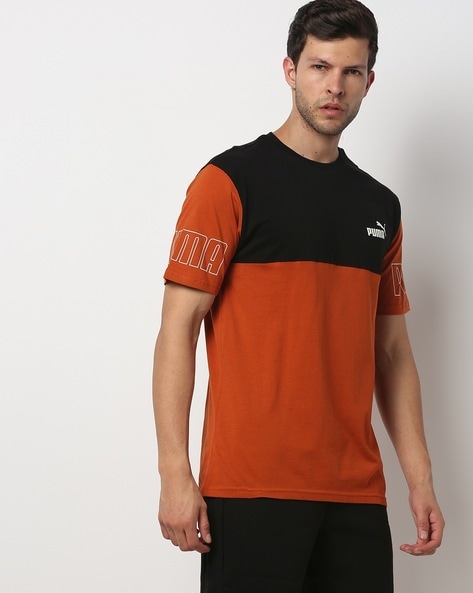 Buy Brown & Black Tshirts for Men by Puma Online
