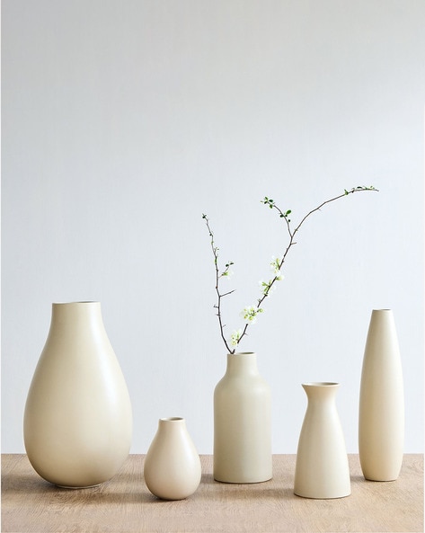 Pure Ceramic Collection Glaze Bead Vase