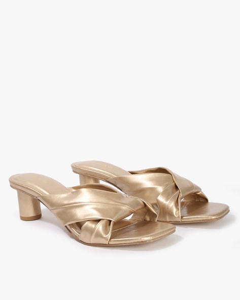 Camille Light Gold Sandals – MyJooti