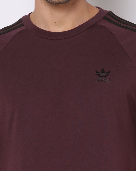 Adidas maroon outlet crewneck