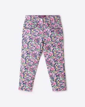 Cheap Baby Kids Girls Leggings Pants Flower Floral Printed Elastic Long  Trousers 214Y  Joom