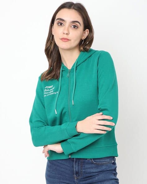 ISCENERY BY VERO MODA Somina Jomo Zip-Front Hoodie