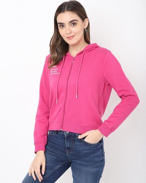 Zip Hoodie Vero Moda Sweatshirts Buy Pink Sweatshirt Hoodies For