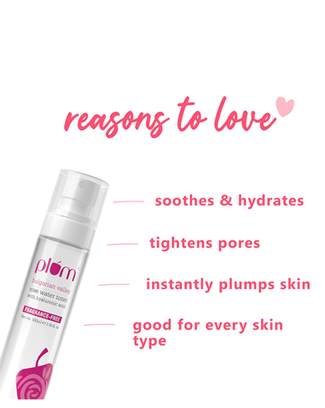 Bulgarian Valley Rose Water Alcohol-Free Toner Hyaluronic Acid Hydrates And Refreshes