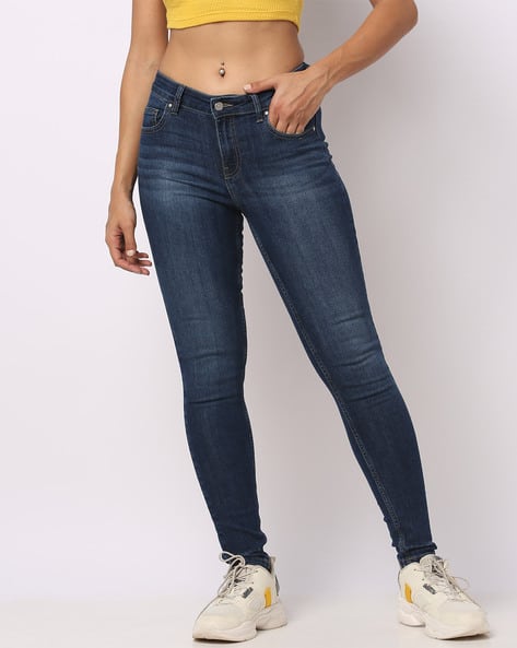 JDY BY ONLY Mid-Wash Skinny Jeans