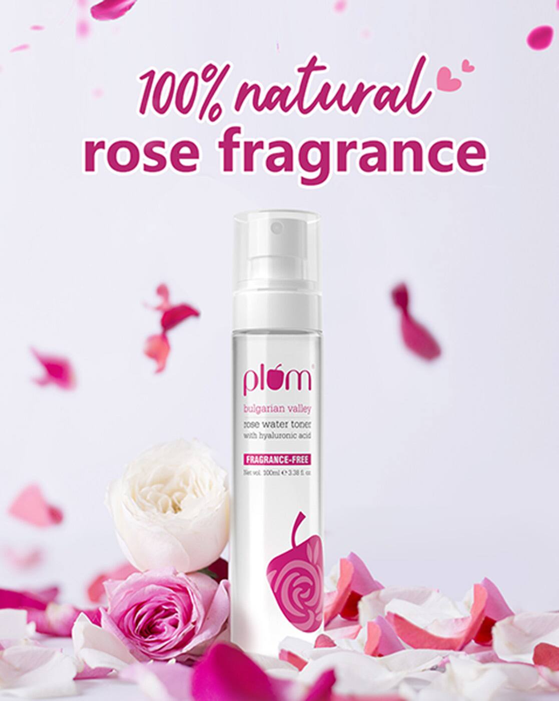 Bulgarian Valley Rose Water Alcohol-Free Toner Hyaluronic Acid Hydrates And Refreshes