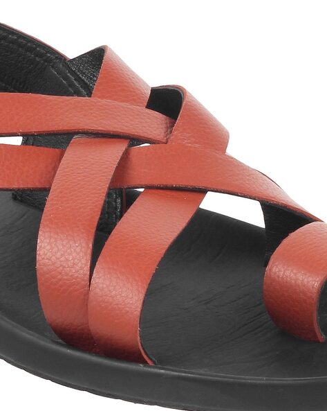 Multi-Strap Toe-Ring Sandals