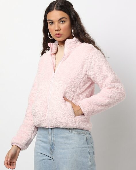 Ultra Soft And Comfortable Baby Pink Girls Jacket With Full Sleeves And  Zipper Closure at 2295.00 INR in New Delhi | Babsons Barn Fashion India  Pvt. Ltd.