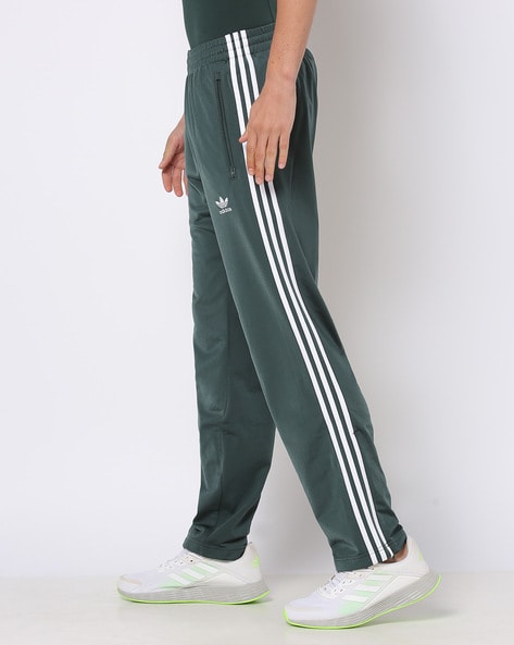 Adidas Green Track Pants, Men's Fashion, Bottoms, Joggers on Carousell