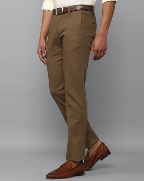 Buy Regular Fit Men Trousers Maroon Beige and Brown Combo of 3 Polyester  Blend for Best Price, Reviews, Free Shipping