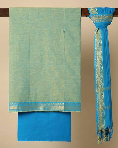 Mangalagiri Cotton Silk Dress Materials-N1437J – Handmades KDH