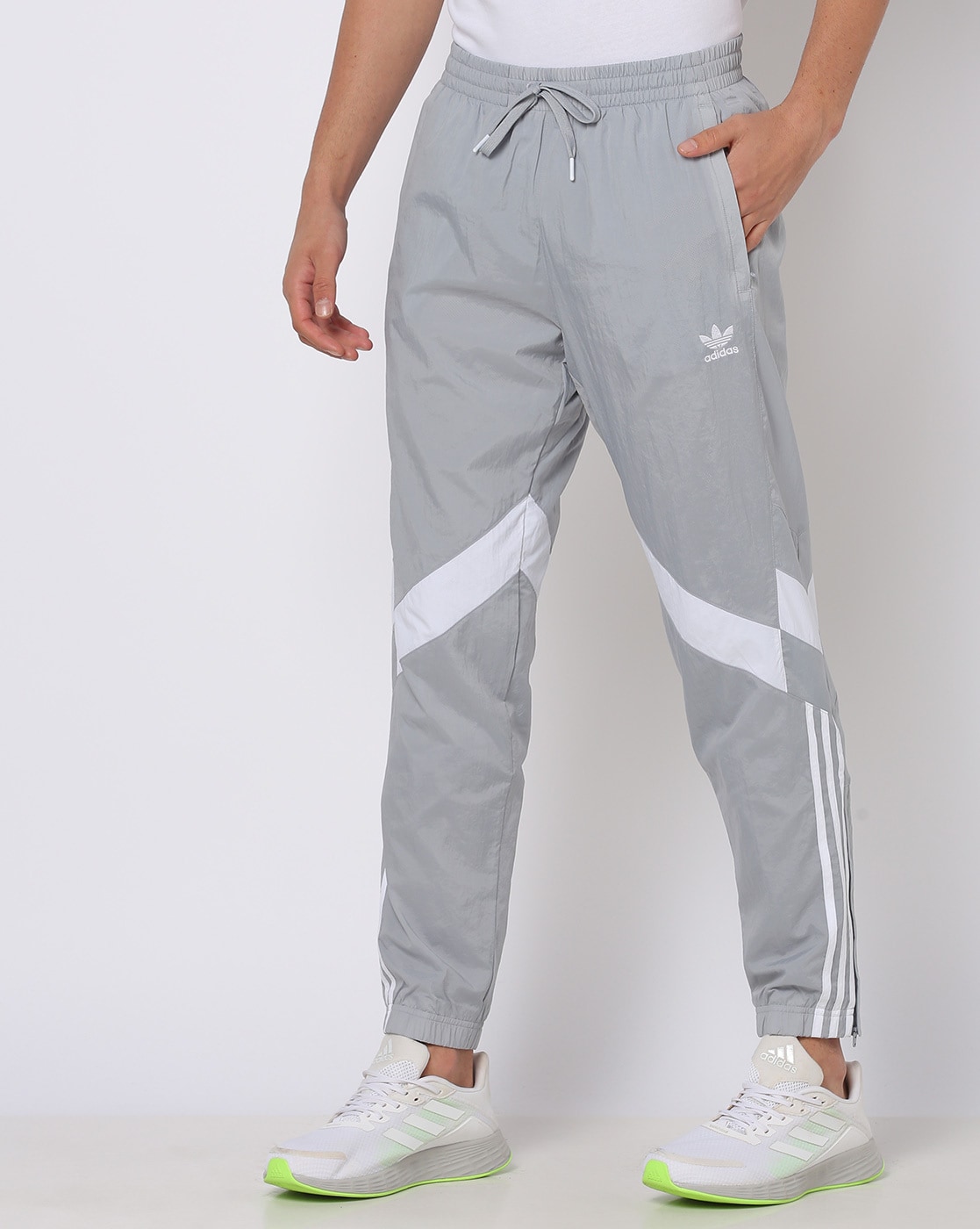 Essentials Warm-Up Tapered 3-Stripes Track Pants | eBay