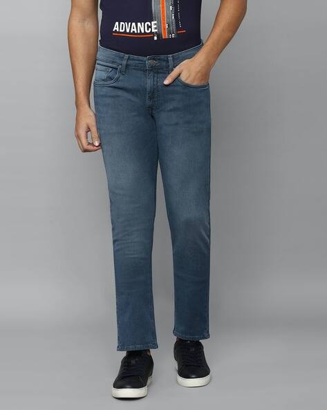 LOUIS PHILIPPE Mid-Wash Slim Fit Jeans