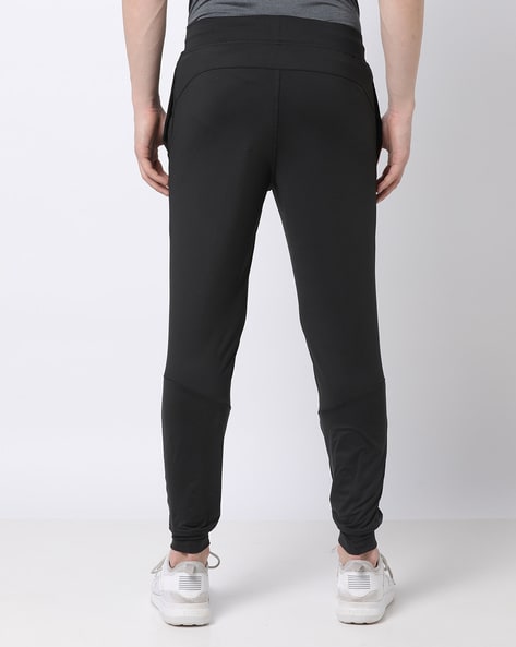 Mens black poly joggers hot sale