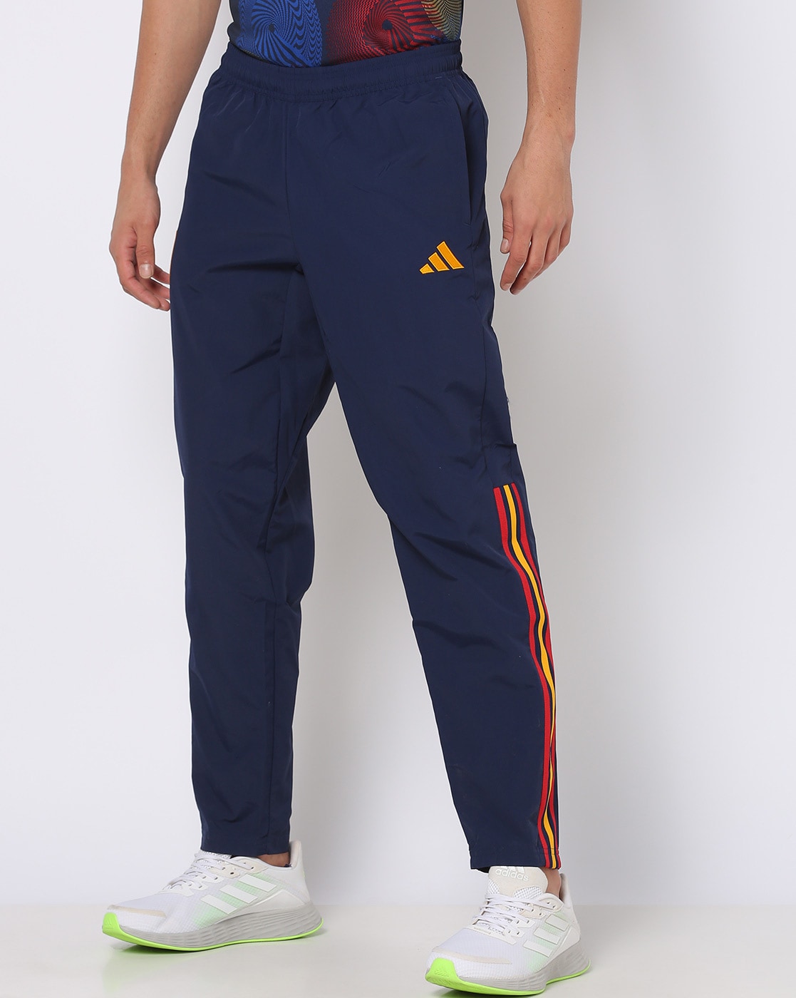 Blue and best sale yellow adidas pants