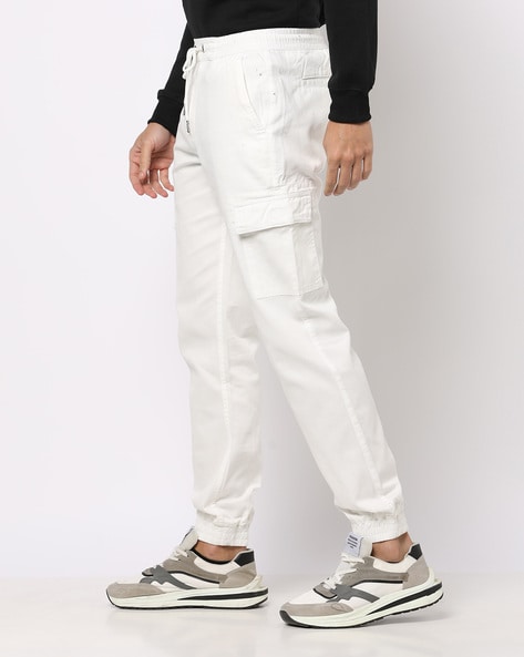 Buy Flying Machine Tapered Jogger Fit Cargo Trousers - NNNOW.com