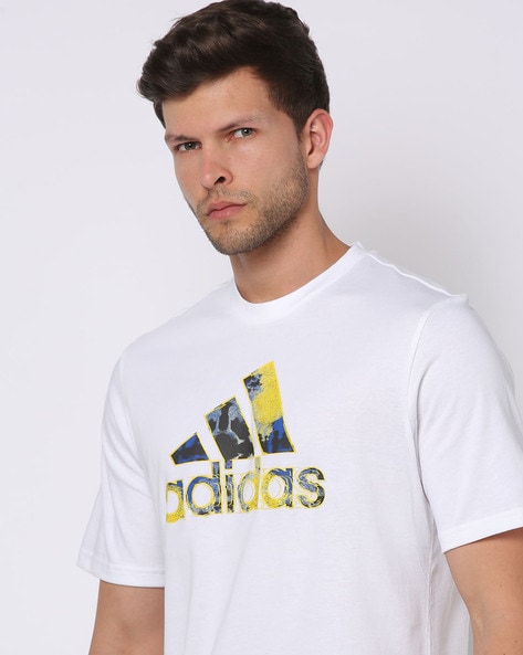 Buy White Tshirts for Men by ADIDAS Online Ajio