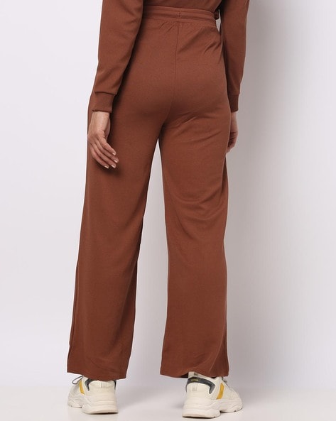 Buy Chocolate Brown Trousers  Pants for Women by JDY BY ONLY Online   Ajiocom