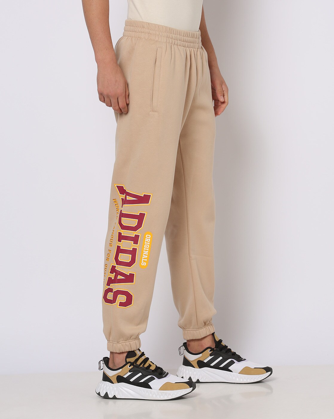 adidas khaki sweatpants